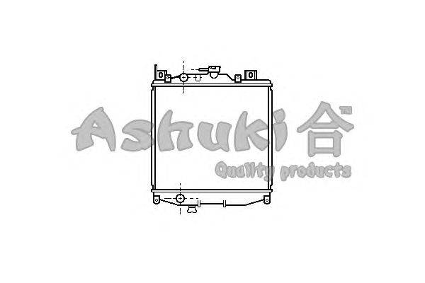 Радиатор, охлаждение двигателя ASHUKI K450-01