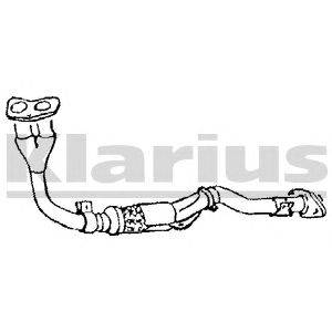 Труба выхлопного газа KLARIUS 130285