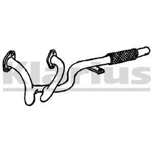 Труба выхлопного газа KLARIUS 140283