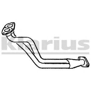 Труба выхлопного газа KLARIUS 301597