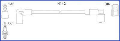 Комплект проводов зажигания HÜCO 134484