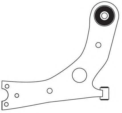 Рычаг независимой подвески колеса, подвеска колеса FRAP 3150