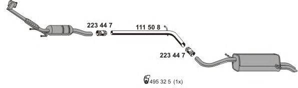 Система выпуска ОГ ERNST 190193