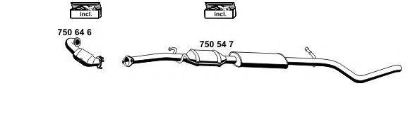 Система выпуска ОГ ERNST 120102