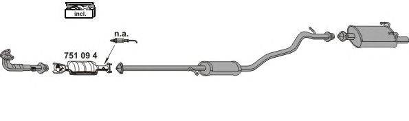 Система выпуска ОГ ERNST 140032