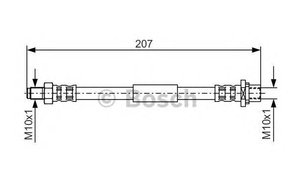 Тормозной шланг BOSCH 1 987 476 974