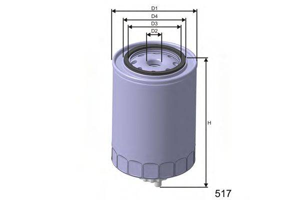 Топливный фильтр MISFAT M501