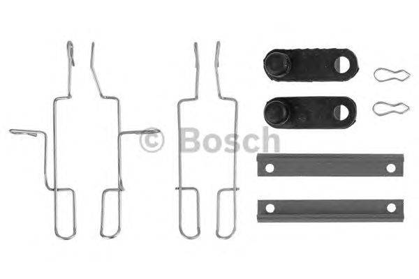 Комплектующие, колодки дискового тормоза BOSCH AP055