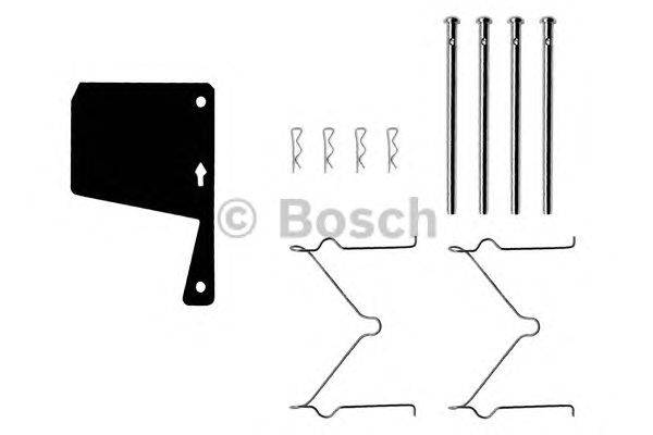 Комплектующие, колодки дискового тормоза BOSCH AP058