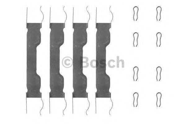Комплектующие, колодки дискового тормоза BOSCH 1 987 474 099