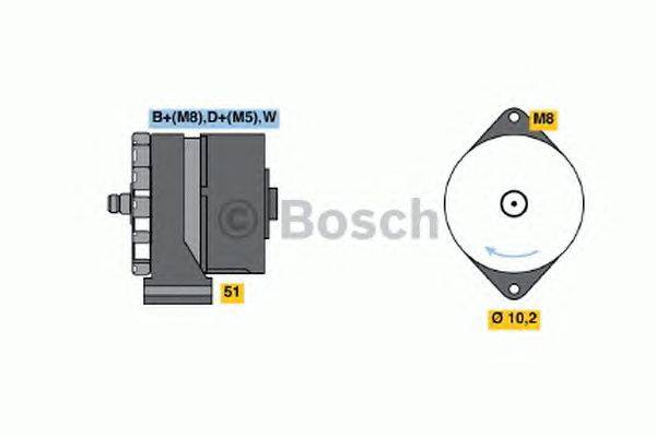 Генератор BOSCH 0 120 484 011