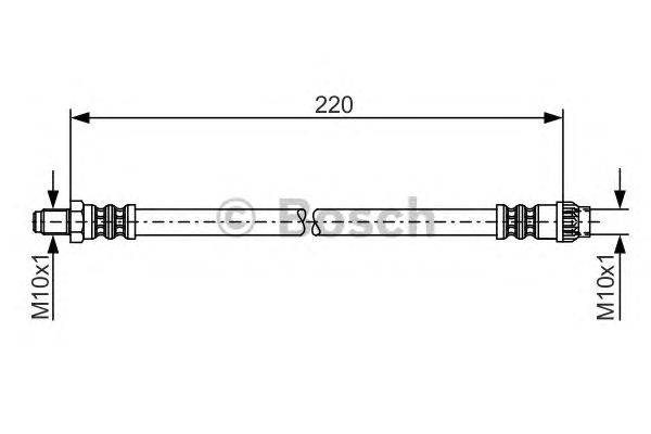 Тормозной шланг CF GOMMA 511021