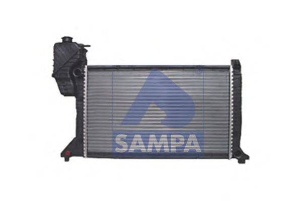 Радиатор, охлаждение двигателя SAMPA 201.391