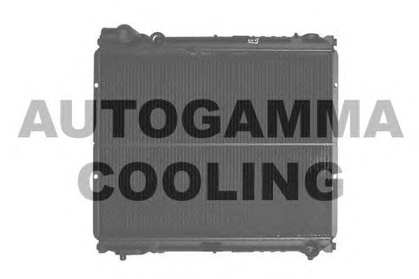 Радиатор, охлаждение двигателя AUTOGAMMA 101267