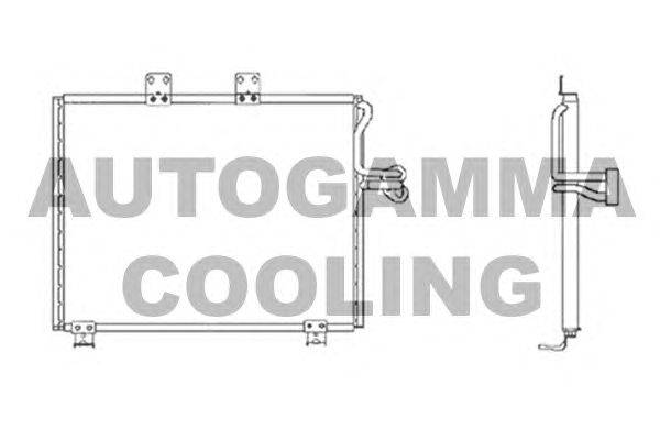 Конденсатор, кондиционер AUTOGAMMA 105080