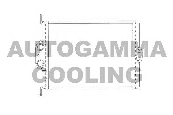 Теплообменник, отопление салона AUTOGAMMA 105420