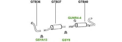Система выпуска ОГ GT Exhaust 351