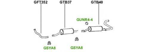 Система выпуска ОГ GT Exhaust 357