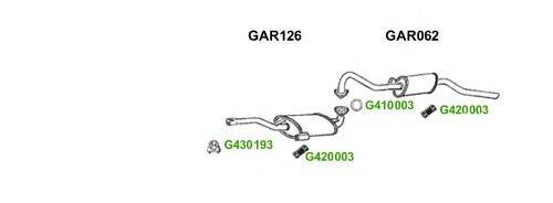 Система выпуска ОГ GT Exhaust 8574