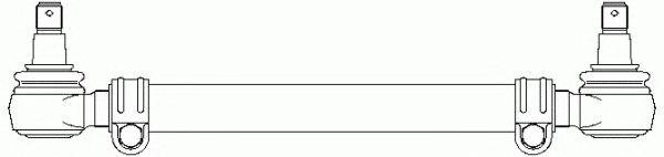 Поперечная рулевая тяга LEMFÖRDER 2324201