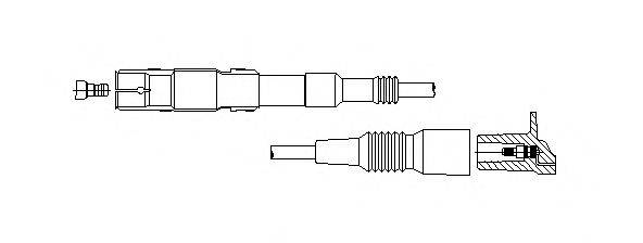 Провод зажигания BREMI 11845