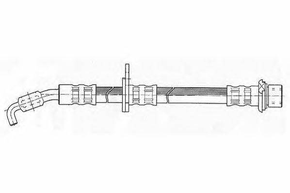 Тормозной шланг FERODO FHY2435