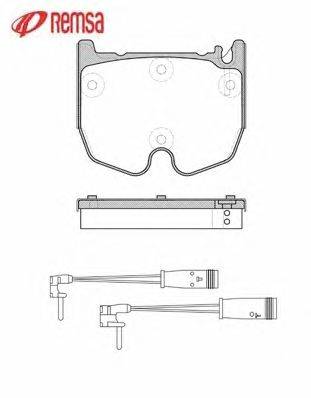 Комплект тормозных колодок, дисковый тормоз METZGER 0992.02