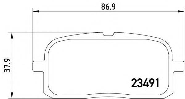 Комплект тормозных колодок, дисковый тормоз QUINTON HAZELL 7116
