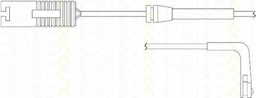 Сигнализатор, износ тормозных колодок TRISCAN 8115 11016