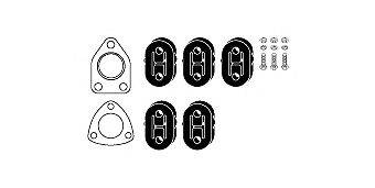 Монтажный комплект, система выпуска HJS 82 34 6712