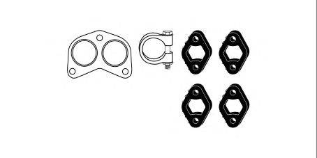 Монтажный комплект, система выпуска HJS 82 22 6985