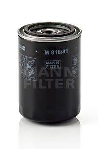 Масляный фильтр MANN-FILTER W 818/81