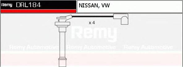 Комплект проводов зажигания DELCO REMY DRL184