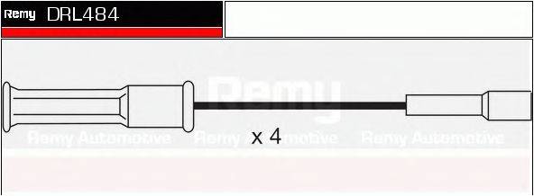 Комплект проводов зажигания DELCO REMY DRL484