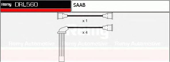Комплект проводов зажигания DELCO REMY DRL560