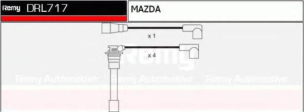 Комплект проводов зажигания DELCO REMY DRL717