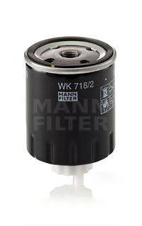Топливный фильтр MANN-FILTER WK 718/2