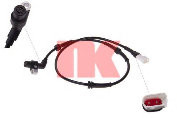 Датчик, частота вращения колеса NK 292504
