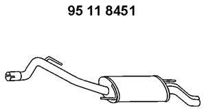 Глушитель выхлопных газов конечный EBERSPÄCHER 95 11 8451