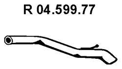 Труба выхлопного газа EBERSPÄCHER 04.599.77