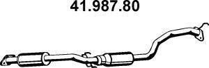 Средний глушитель выхлопных газов EBERSPÄCHER 41.987.80