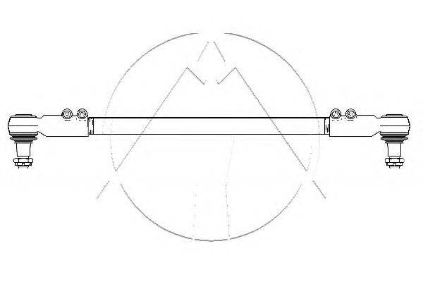 Продольная рулевая тяга SIDEM 500939