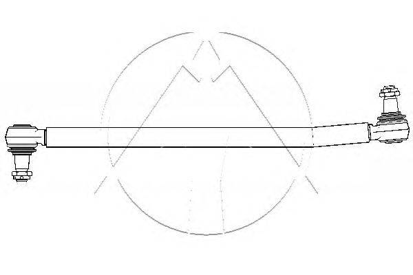 Продольная рулевая тяга SIDEM 625336