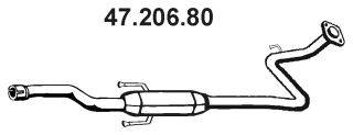 Средний глушитель выхлопных газов EBERSPÄCHER 47.206.80