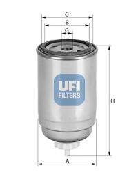 Топливный фильтр UFI 24.333.00
