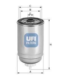 Топливный фильтр UFI 2452600