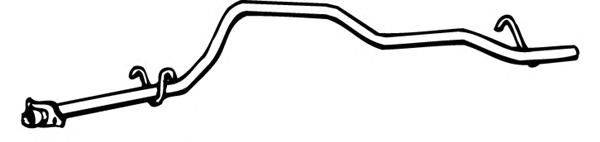 Труба выхлопного газа WALKER 16371