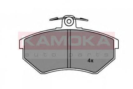 Комплект тормозных колодок, дисковый тормоз KAMOKA 1011548