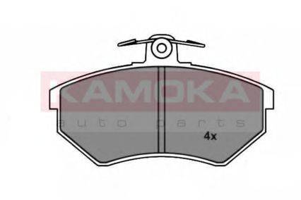 Комплект тормозных колодок, дисковый тормоз KAMOKA 1011550