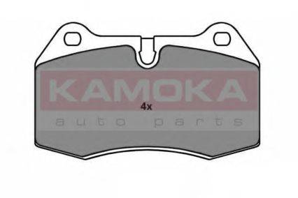 Комплект тормозных колодок, дисковый тормоз KAMOKA 1011996